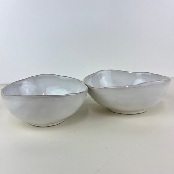 Irregular Organic Shaped Ceramic Bowl Set - Picture 6 of 7